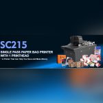 Single pass corrugated carton box kraft bag printer with 1 printhead
